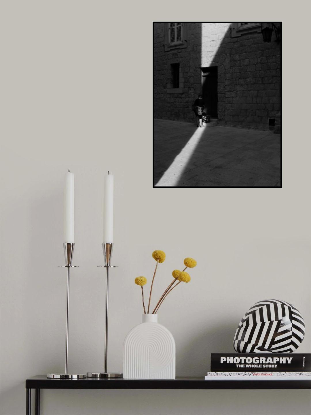 Into the Light Beam Poster och Canvastavla