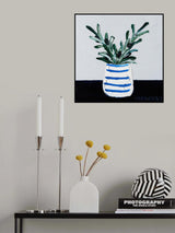 Navy Olive Poster och Canvastavla