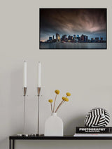 Boston Skyline Poster och Canvastavla