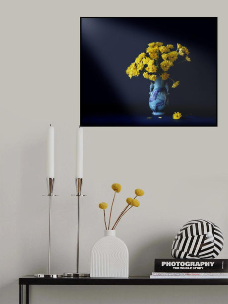 Yellow flowers Poster och Canvastavla