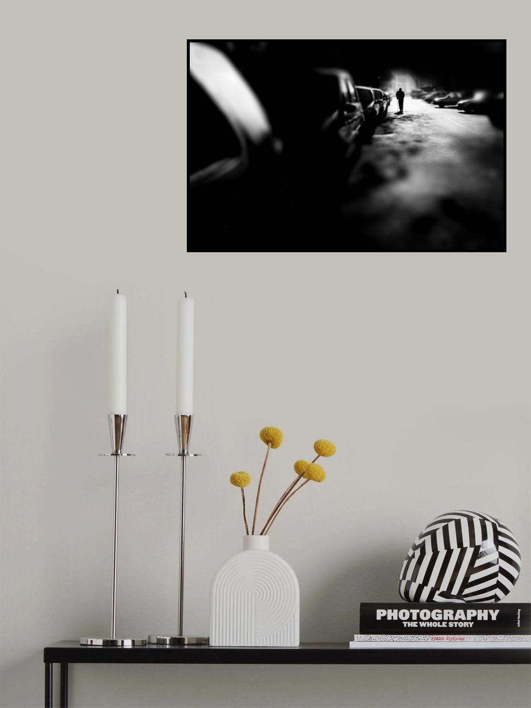 Walk alone Poster och Canvastavla