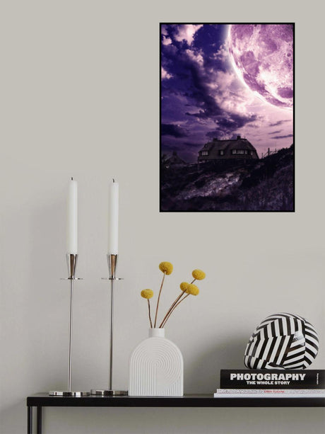 Home Mystic Full Moon Poster och Canvastavla