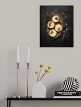 The sea buckthorn mini tartlets Poster och Canvastavla