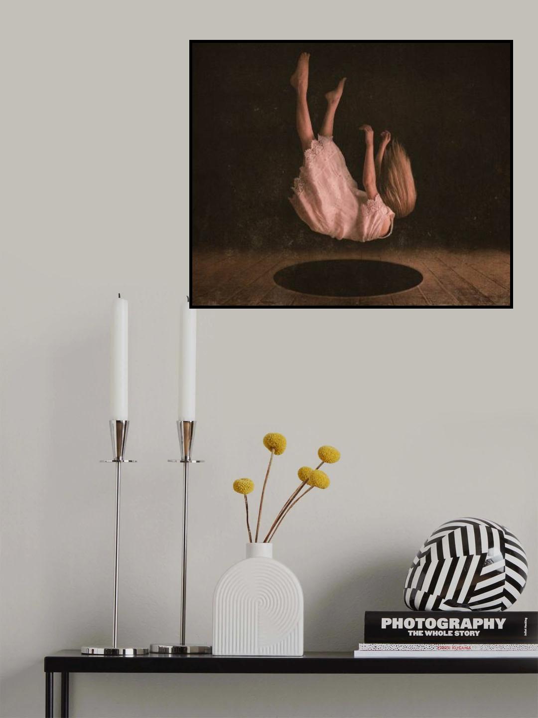 Fallin' Poster och Canvastavla