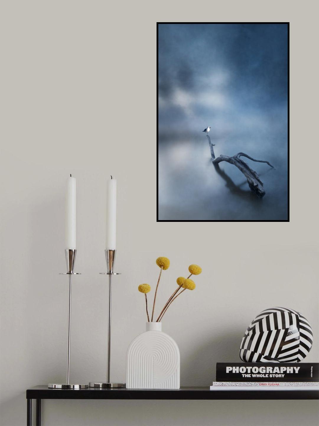 lonely little bird Poster och Canvastavla