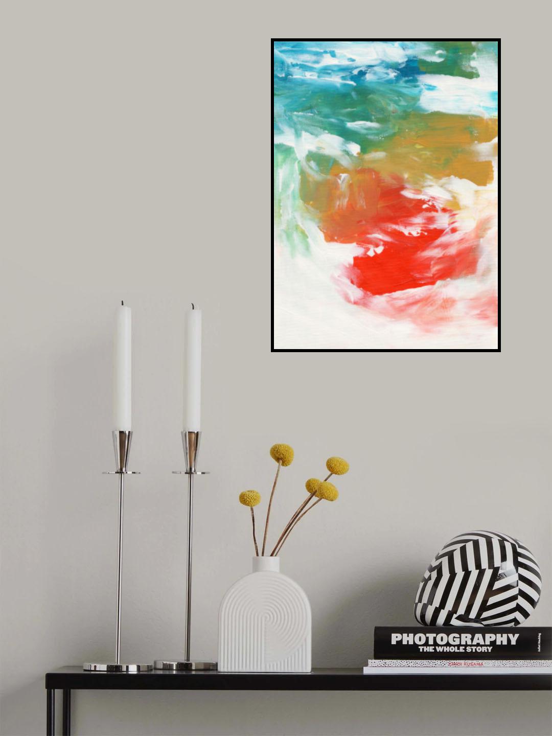Rainbow Sky Poster och Canvastavla