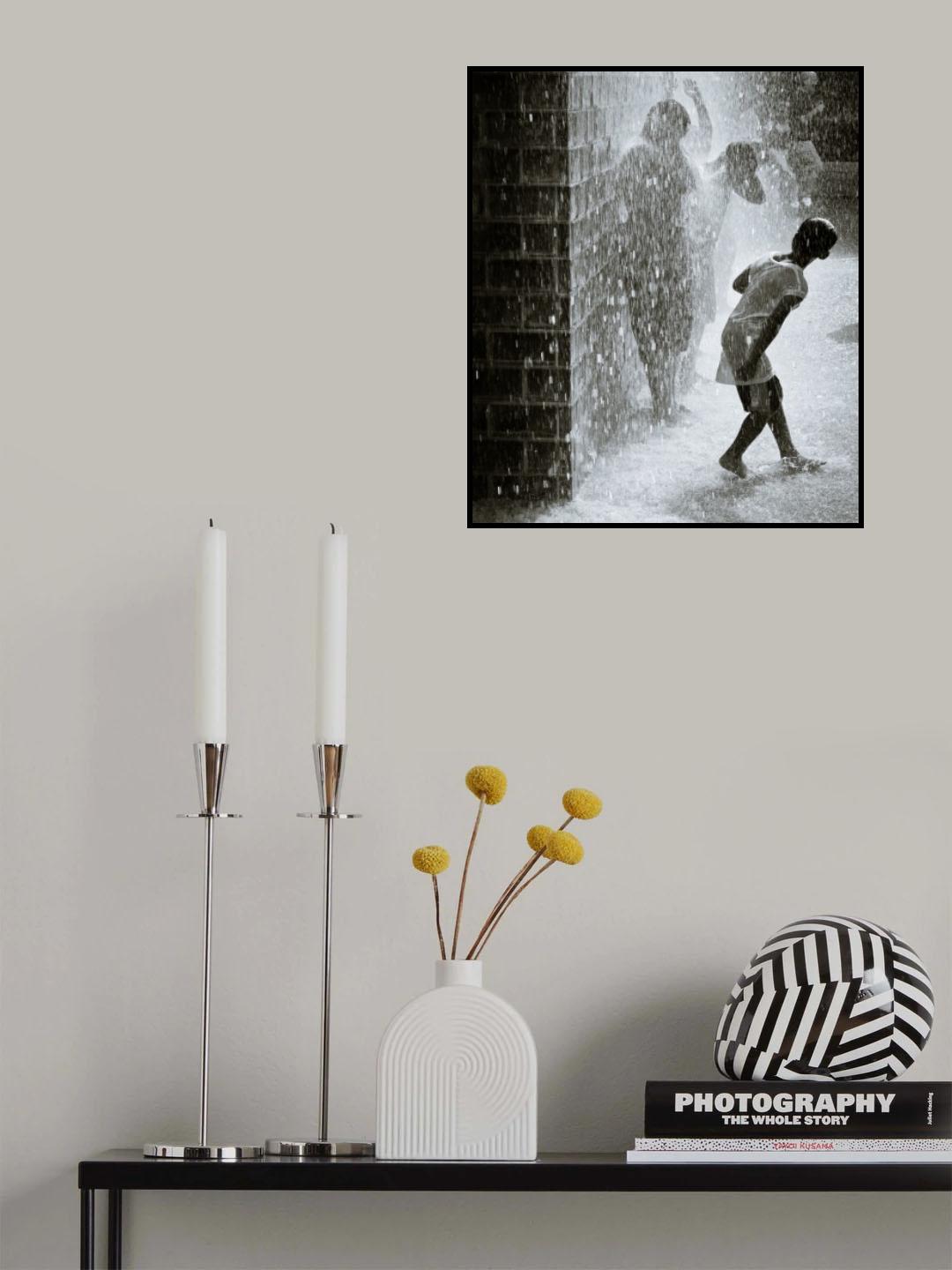 Water play Poster och Canvastavla