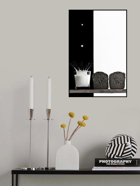 black and white Poster och Canvastavla