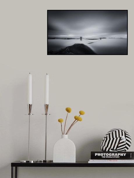 Fog Bay Poster och Canvastavla
