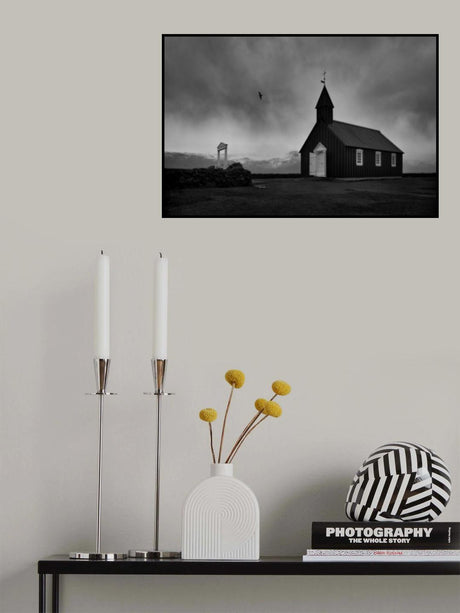 Black church Poster och Canvastavla