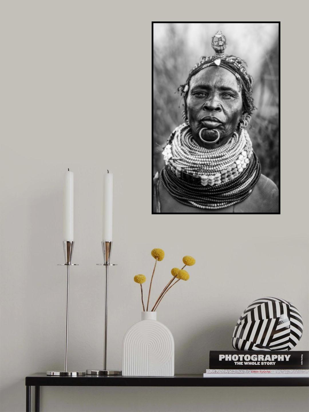 I am of the Nyangatom Poster och Canvastavla
