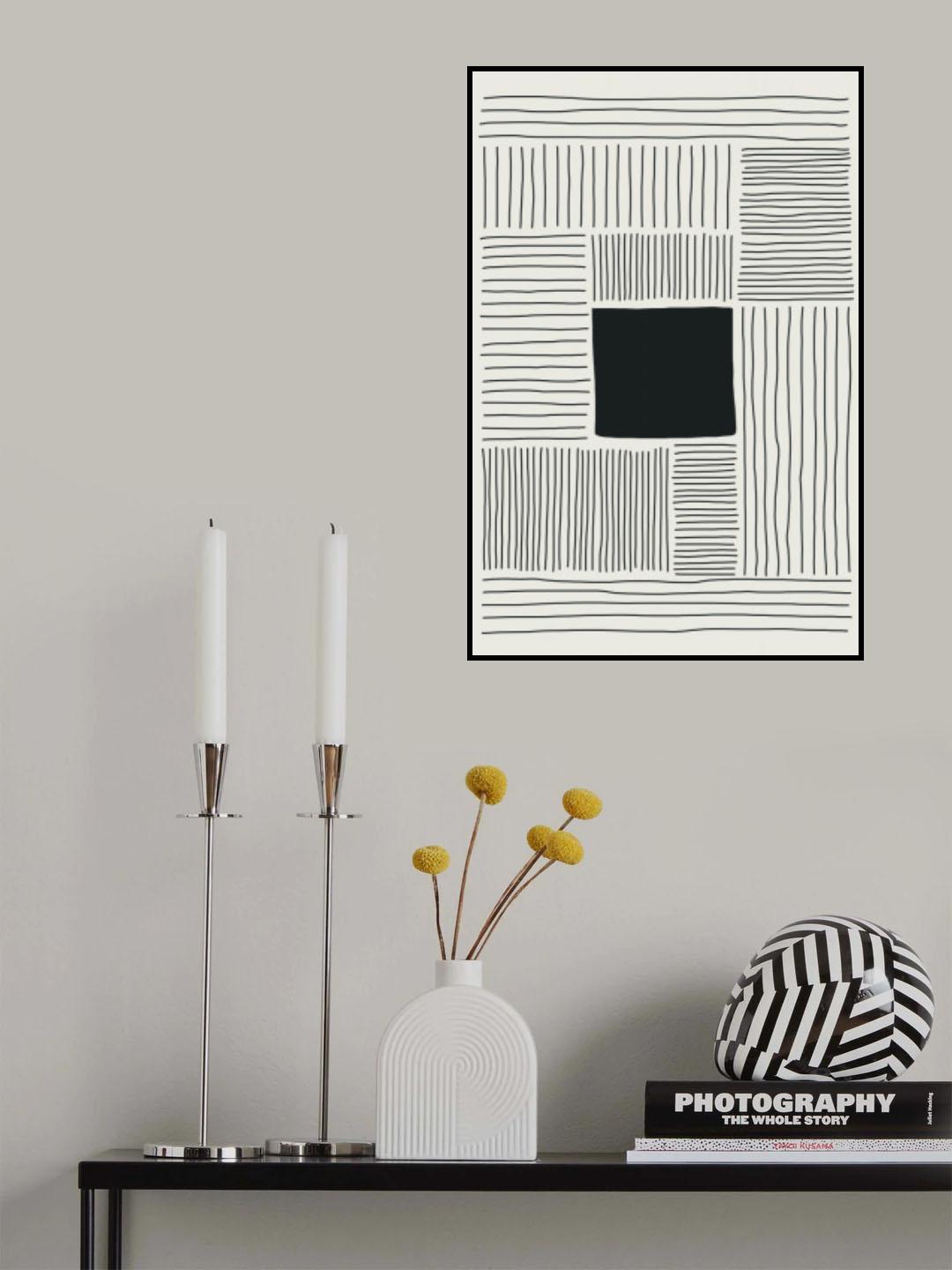 Minimalism Shapes #3 Poster och Canvastavla