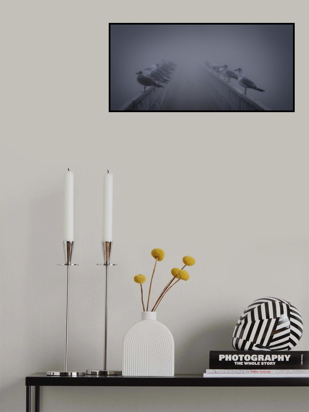 Waiting for the first lights Poster och Canvastavla