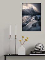 Ice Wave Poster och Canvastavla