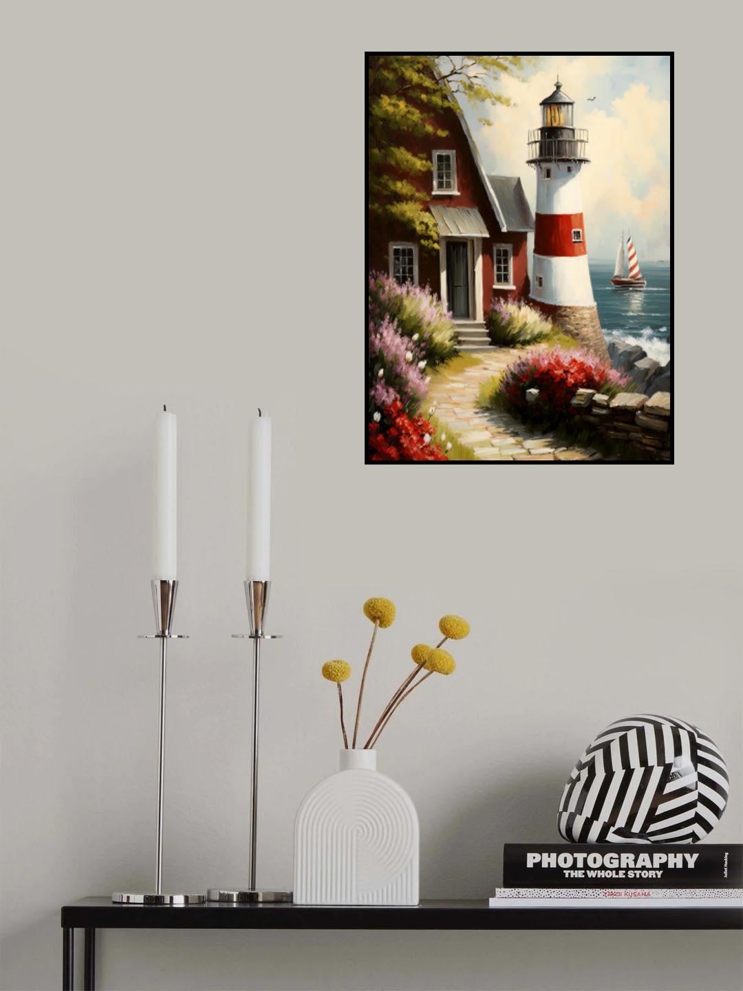 Sea and Light 2 Poster och Canvastavla