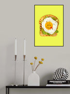 Toast Emoji Poster och Canvastavla