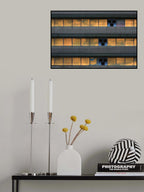 The blue trio Poster och Canvastavla