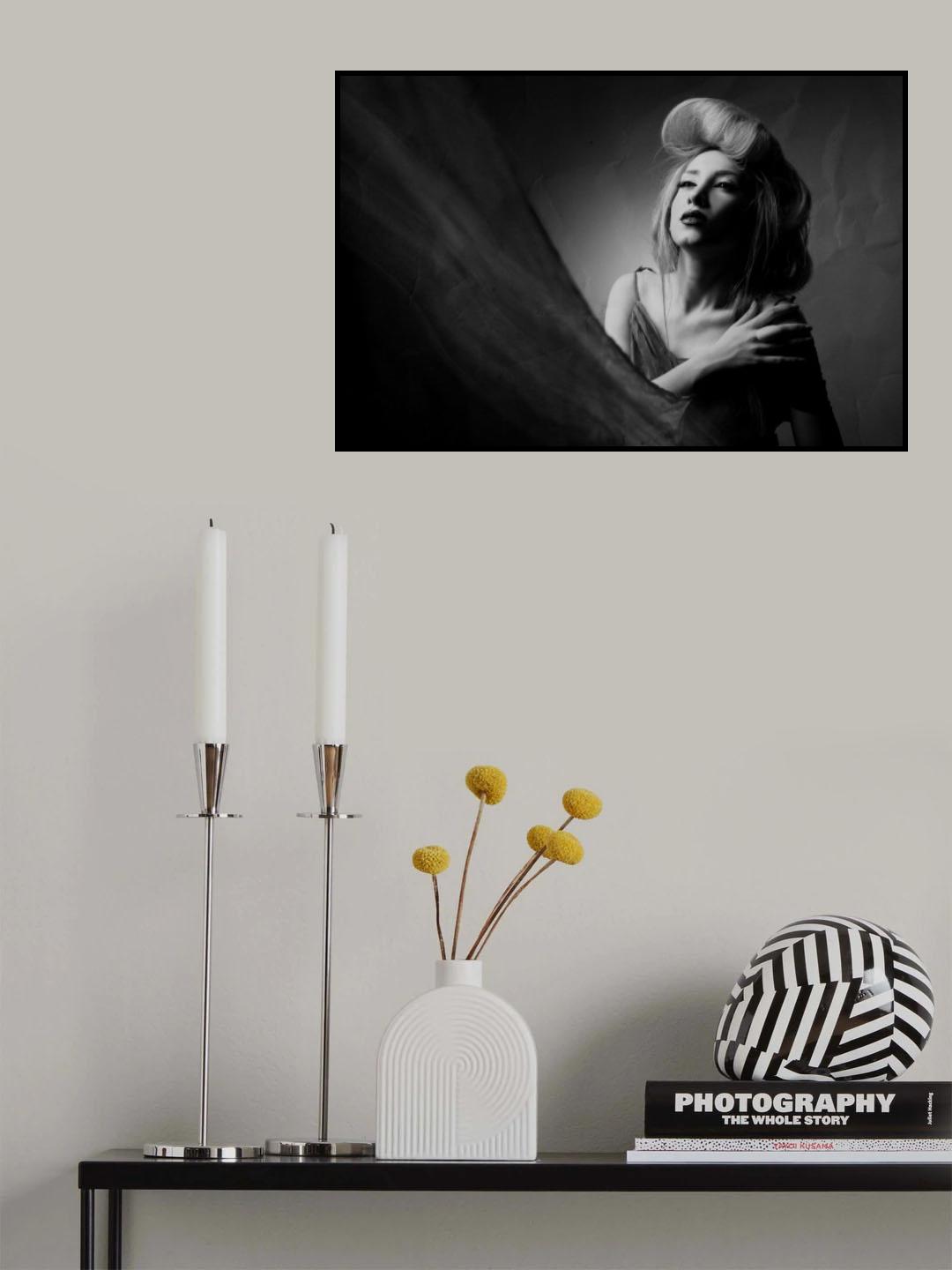 Super Lady Poster och Canvastavla