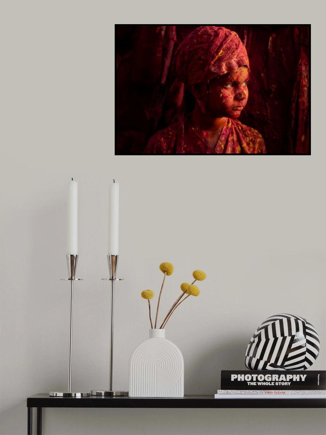 Holi Vibes Poster och Canvastavla