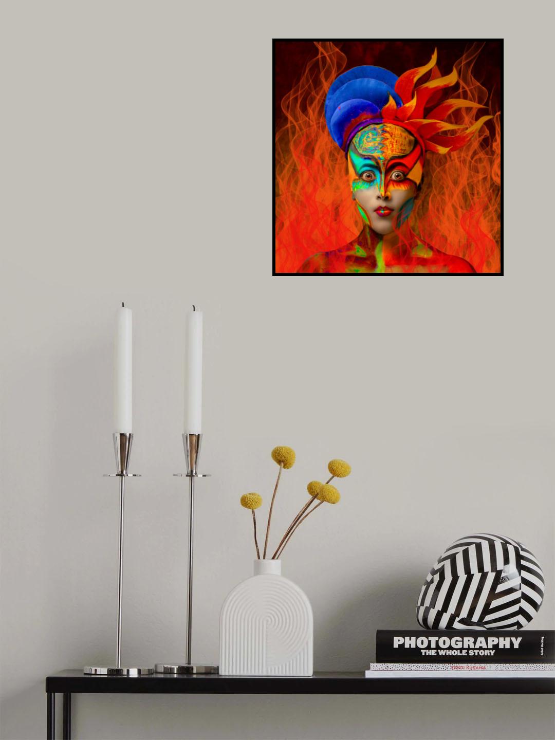 SUN GOD Poster och Canvastavla