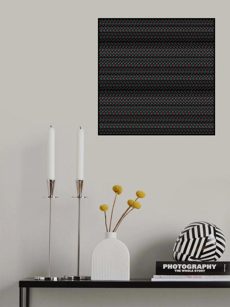 Glitches Poster och Canvastavla