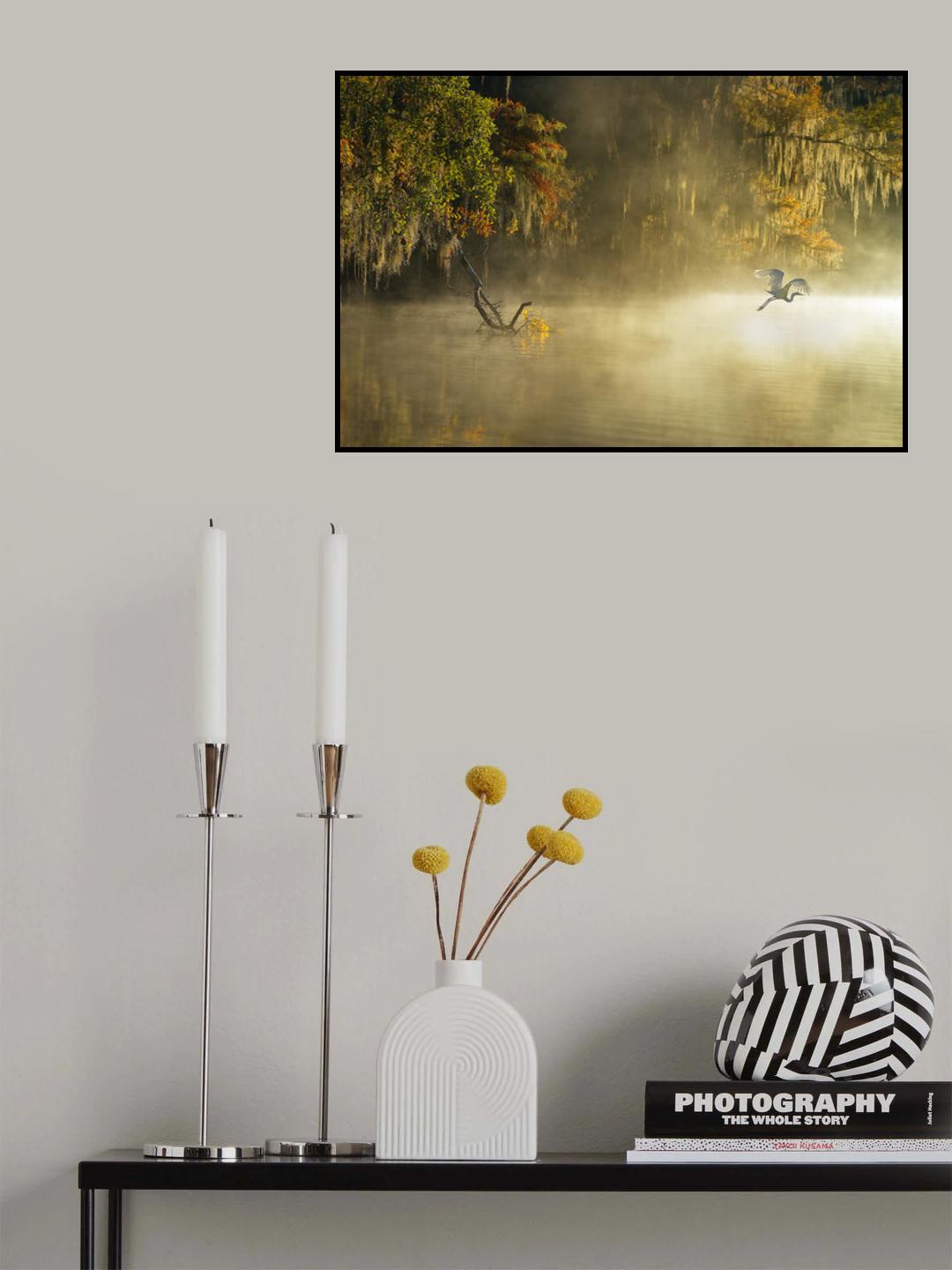 Egret Poster och Canvastavla