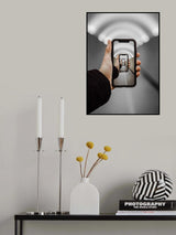 Infinity Handphone Poster och Canvastavla