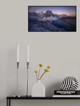 Mount Assiniboine's Glory Poster och Canvastavla