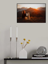 Sunset vibe Poster och Canvastavla