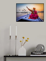 Spiritual Sadhu Poster och Canvastavla