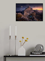 Monte Civetta Poster och Canvastavla