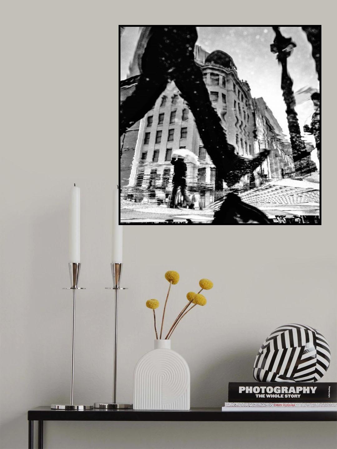 The cyty of puddles Poster och Canvastavla