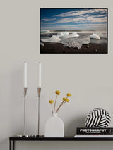 Diamond Beach, Jokulsarlon Poster och Canvastavla