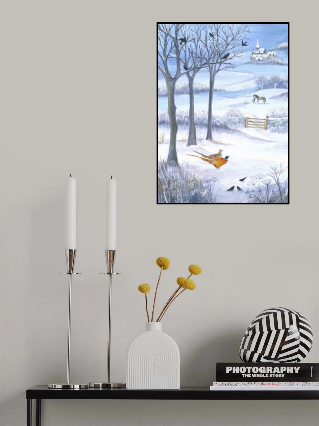 Winter Afternoon Poster och Canvastavla
