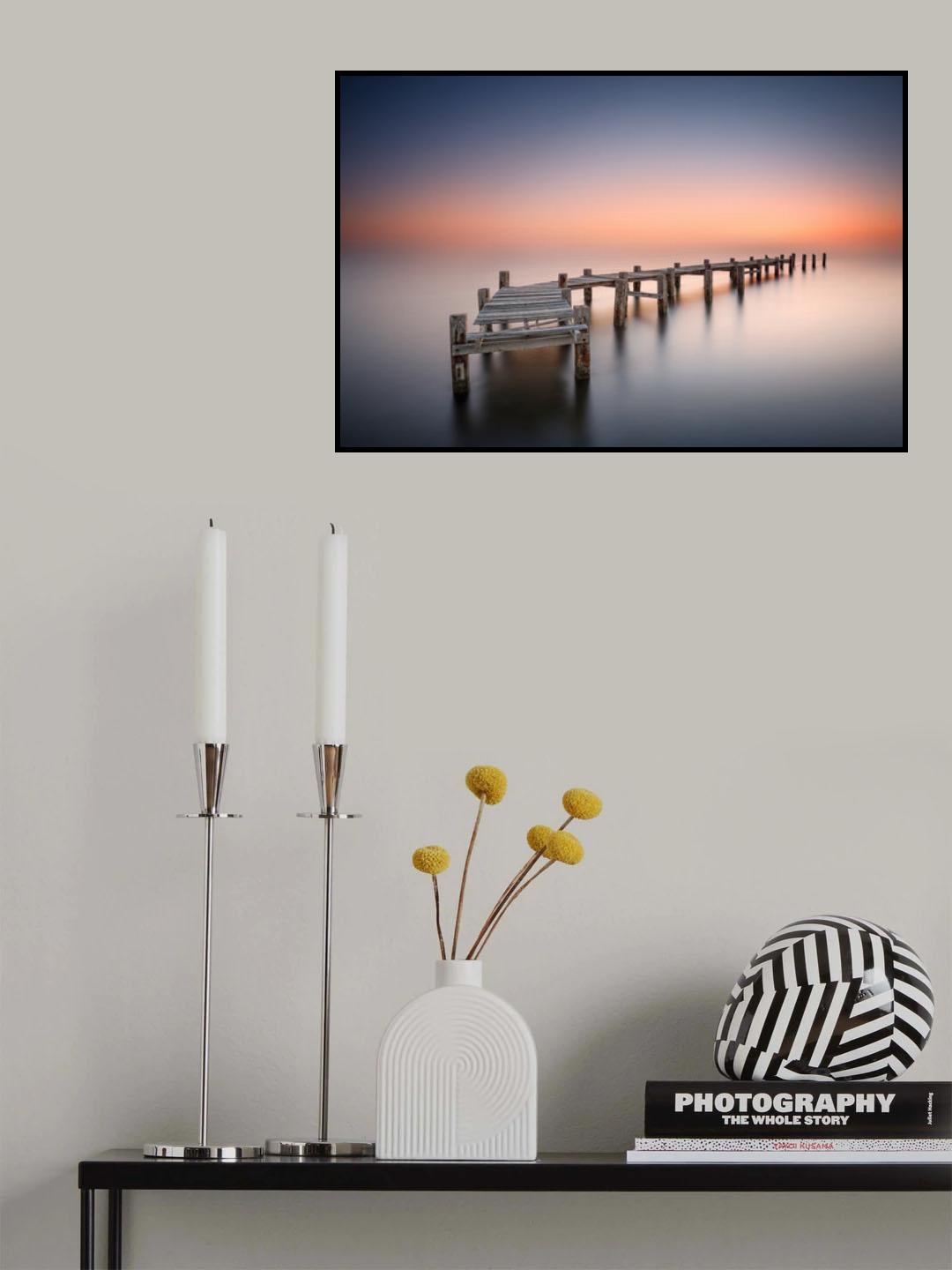 Old pier II Poster och Canvastavla