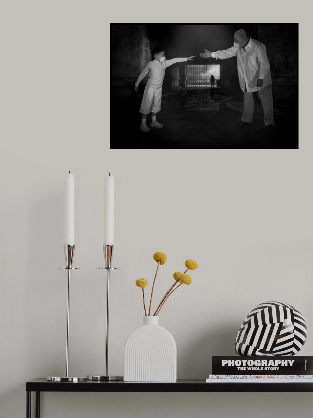 covid-19 Poster och Canvastavla