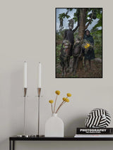 Ethiopian Suri tribes Poster och Canvastavla