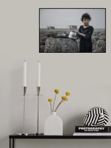 Childhood in Al Ahwar Poster och Canvastavla