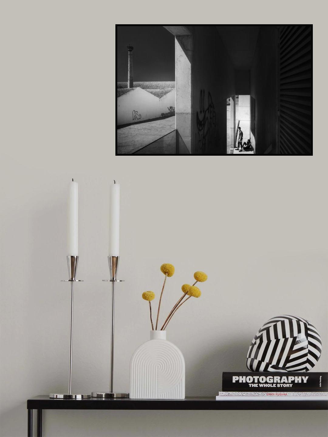 No One Built This Moment Poster och Canvastavla
