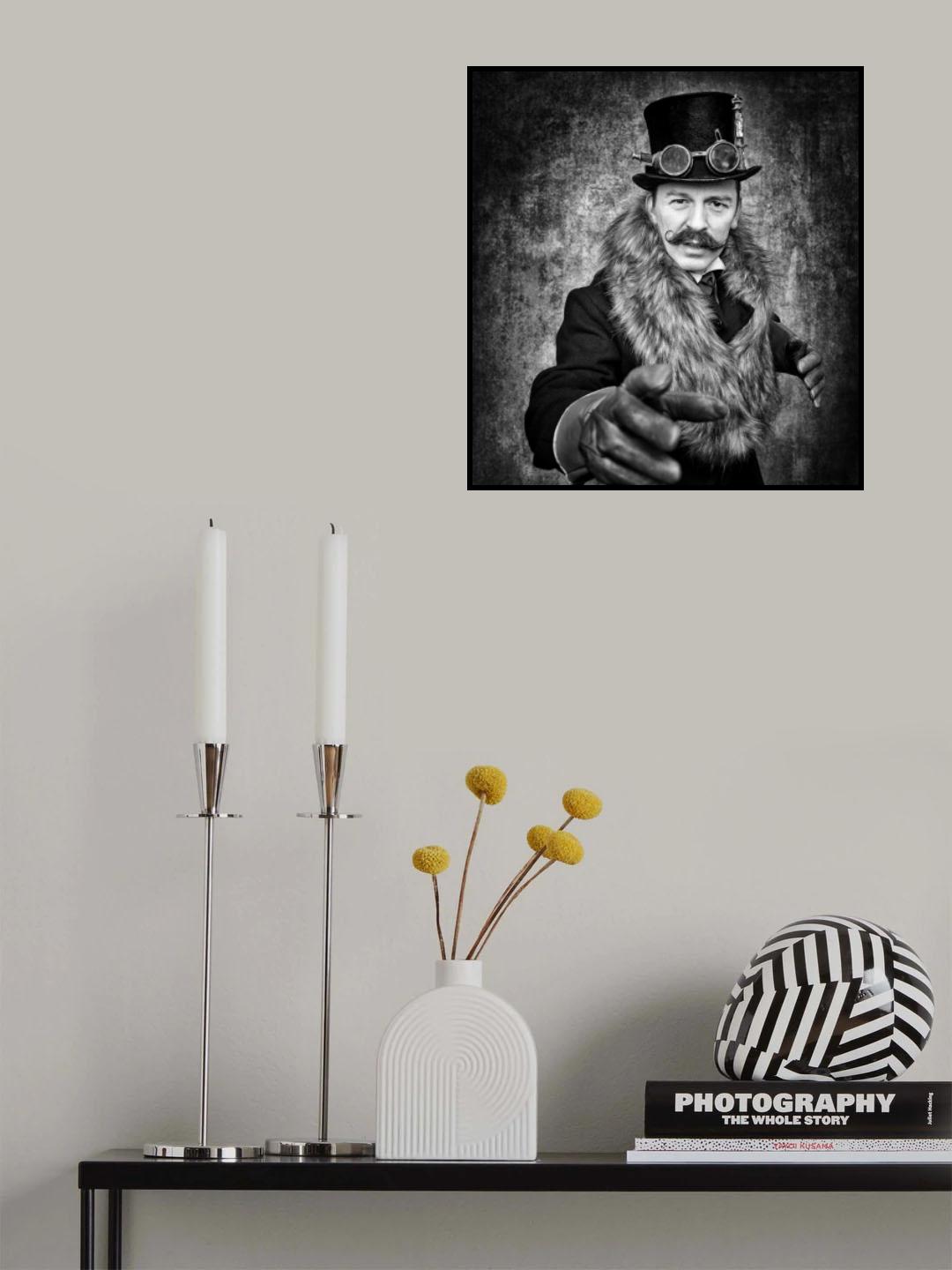 Wanted Dead or Alive Poster och Canvastavla