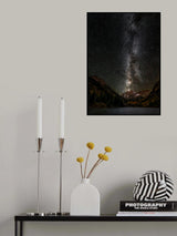 Galaxy Falling Poster och Canvastavla