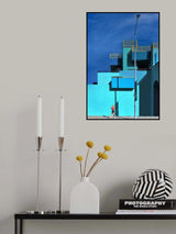 Blue on blue - Downtown Los Angeles Poster och Canvastavla