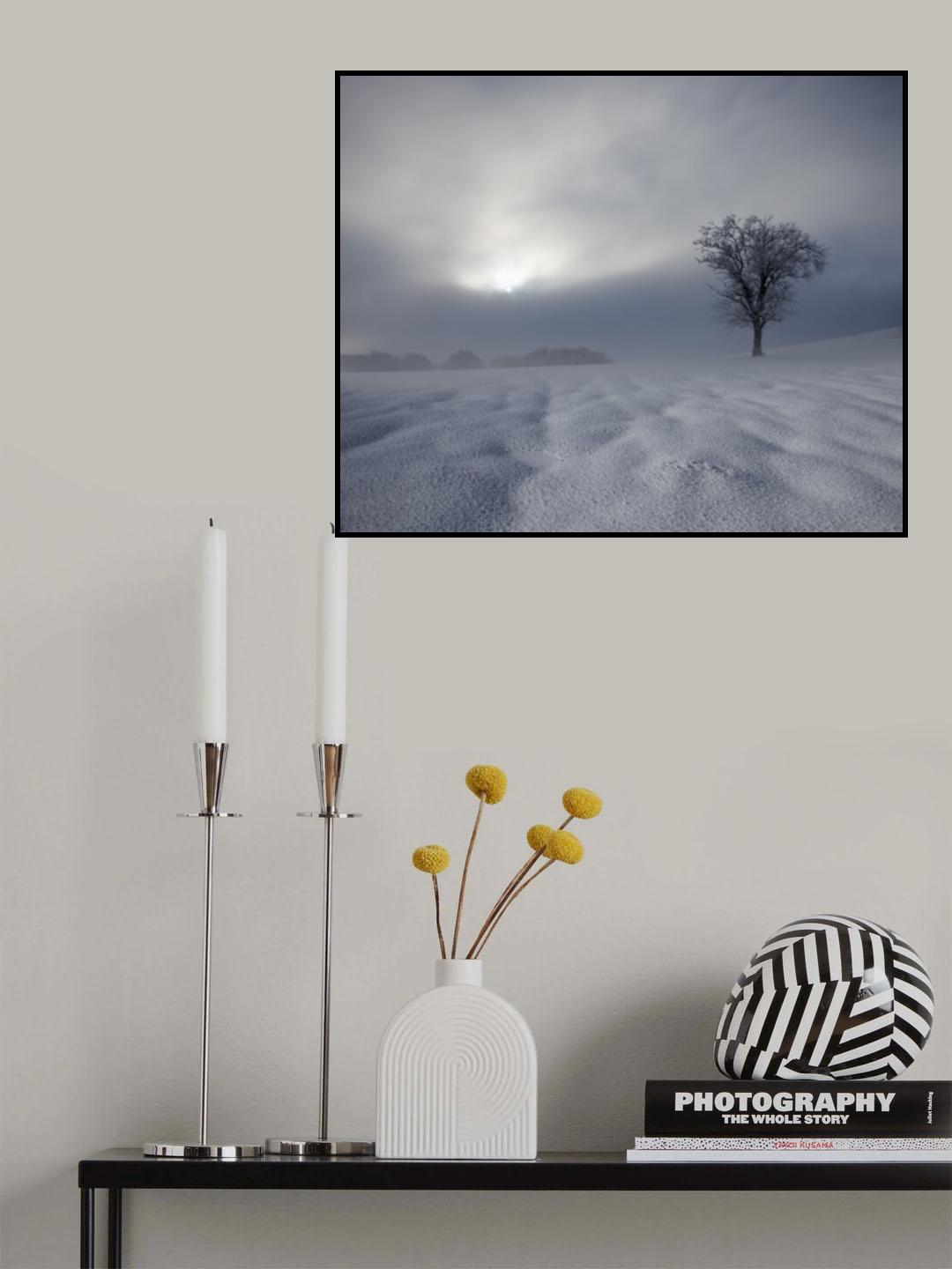 Winter Impression Poster och Canvastavla