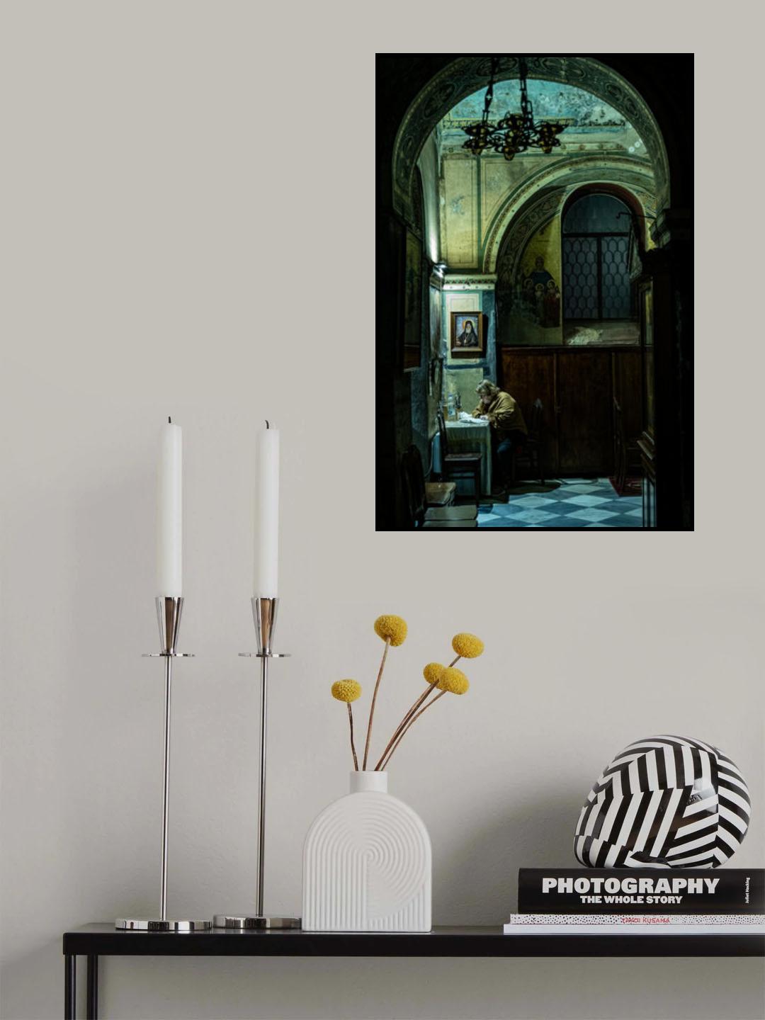 The reader Poster och Canvastavla