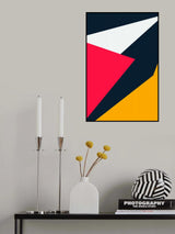 Bright Geometric #5 Poster och Canvastavla