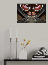 The red subway Poster och Canvastavla