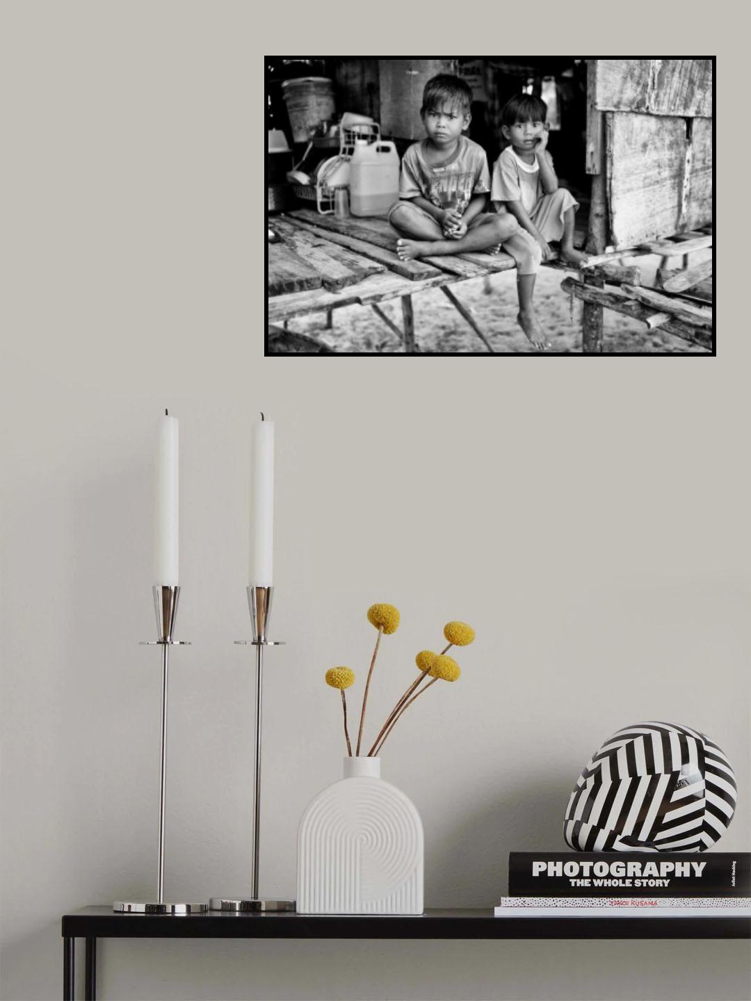 Village Boys Poster och Canvastavla