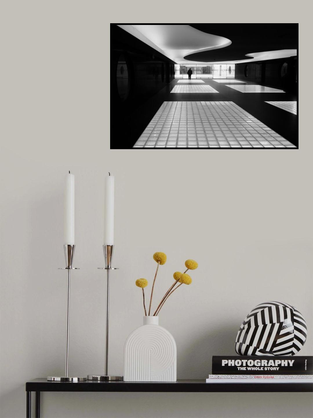 Path of light Poster och Canvastavla