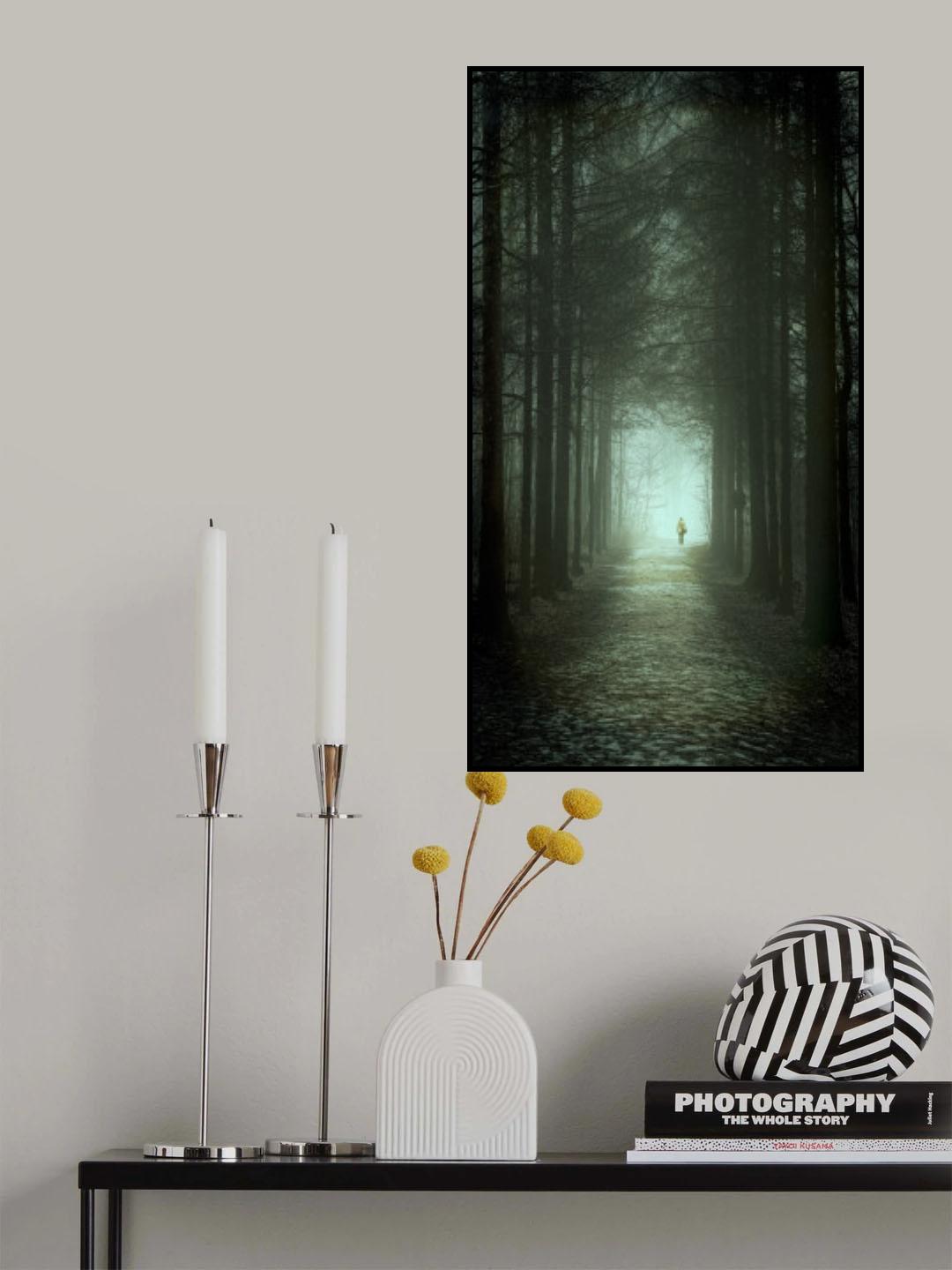 Tree Path Poster och Canvastavla