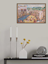 Ranjeet singh court scene Poster och Canvastavla